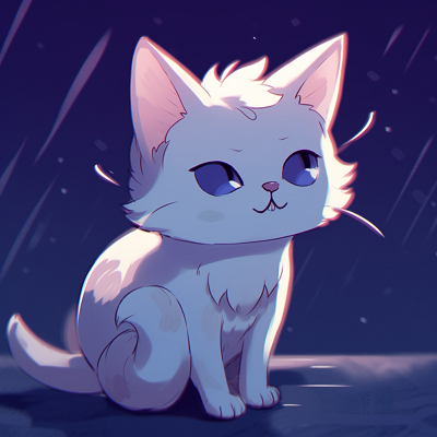 Image For Post | Anime kitten staring at a night sky with twinkling stars, dreamy colors and delicate details. dreamy anime cat character pfp - [Anime Cat PFP Universe](https://hero.page/pfp/anime-cat-pfp-universe)