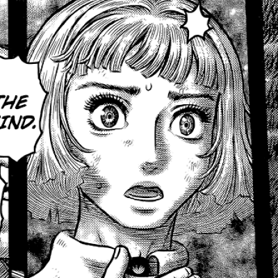 Image For Post | Aesthetic anime & manga PFP for discord, Berserk, The Cause - 352, Page 7, Chapter 352. 1:1 square ratio. Aesthetic pfps dark, color & black and white. - [Anime Manga PFPs Berserk, Chapters 342](https://hero.page/pfp/anime-manga-pfps-berserk-chapters-342-374-aesthetic-pfps)