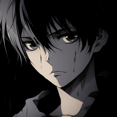Image For Post | Levi Ackerman in a striking black and white contrast, featuring bold lines and smooth animation. intricate anime pfp gifs collection - [Center for Anime PFP GIFs Research](https://hero.page/pfp/center-for-anime-pfp-gifs-research)