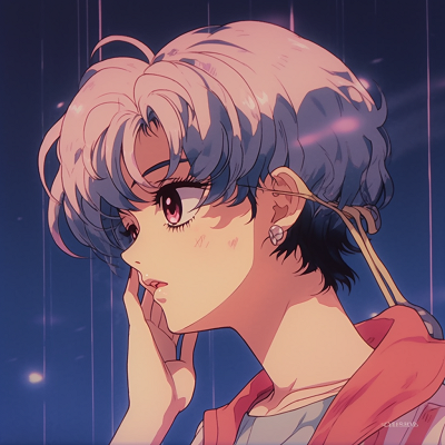 Image For Post | Profile picture of a 90s anime girl with distinct eye detail and pastel color scheme. 90s anime pfp girl with aesthetic visuals - [90s anime pfp universe](https://hero.page/pfp/90s-anime-pfp-universe)