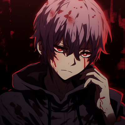 Image For Post | Kaneki in his ghoul form, extreme contrasts and detailed features. unique anime characters pfp - [anime characters pfp Top Rankings](https://hero.page/pfp/anime-characters-pfp-top-rankings)