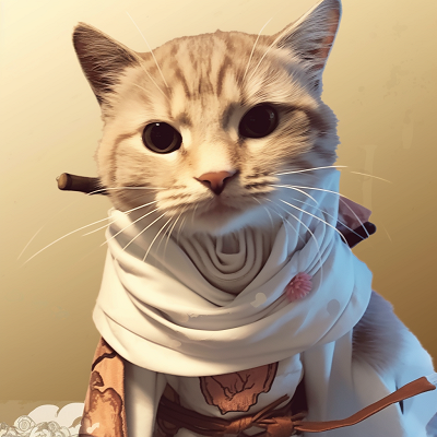 Image For Post | Humorous depiction of a kitten warrior, dynamic composition with playful patterns. humorous animal pfp - [Animal pfp Deluxe](https://hero.page/pfp/animal-pfp-deluxe)