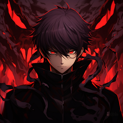 Image For Post | Image of Akira in his Devilman form, bold lines and radiant colors. cool kid badass anime pfp - [Badass Anime Pfp Collection](https://hero.page/pfp/badass-anime-pfp-collection)