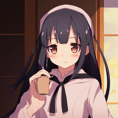 Image For Post Smiling Kaguya - unique animated pfp designs