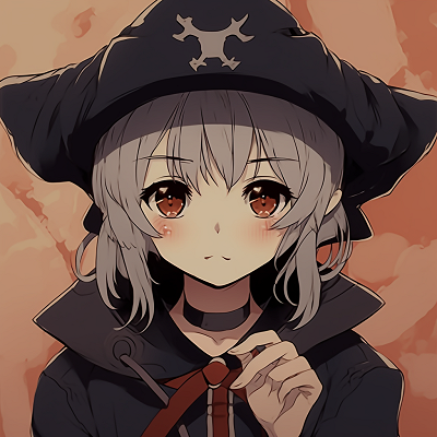 Image For Post | Close-up of a Halloween heroine, emphasized eyes and high contrast. halloween anime pfp for girls - [Halloween Anime PFP Collection](https://hero.page/pfp/halloween-anime-pfp-collection)