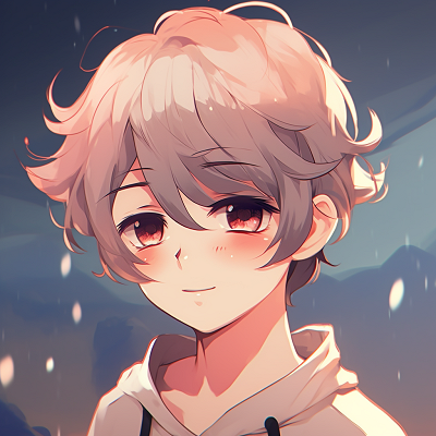 Image For Post | Blushing anime boy, featuring soft shades of pink and delicate facial expressions. cute anime boy pfp anime pfp - [Cute Anime Pfp](https://hero.page/pfp/cute-anime-pfp)