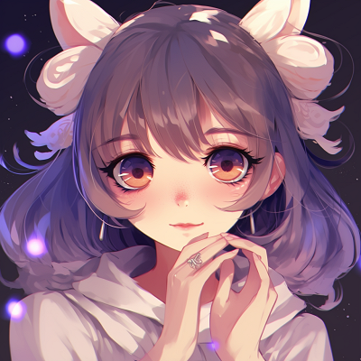 Image For Post | Kawaii Anime girl with cute cat ears vibrant colors and sparkling eyes. anime girl pfp styles - [Anime girl pfp](https://hero.page/pfp/anime-girl-pfp)