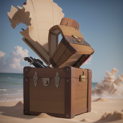 Image For Post Anime, accordion, swimming, treasure chest, bicycle, sandstorm, HD, 4K, AI Generated Art