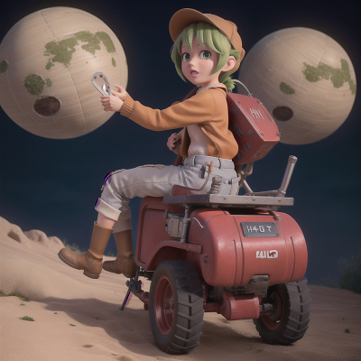 Image For Post Anime, tractor, musician, teacher, alien planet, knights, HD, 4K, AI Generated Art