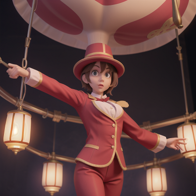 Image For Post Anime, circus, detective, camera, king, lamp, HD, 4K, AI Generated Art