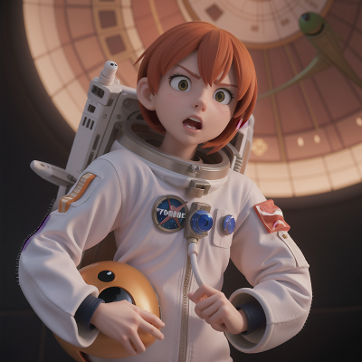 Image For Post Anime, astronaut, angel, anger, alien, zookeeper, HD, 4K, AI Generated Art