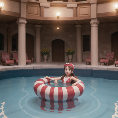 Image For Post Anime, swimming, mummies, hovercraft, hidden trapdoor, circus, HD, 4K, AI Generated Art