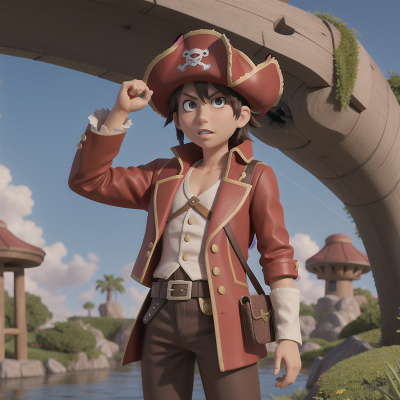 Image For Post Anime, park, pirate, detective, hero, drought, HD, 4K, AI Generated Art