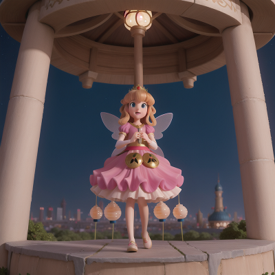Image For Post Anime, tower, princess, success, bubble tea, fairy, HD, 4K, AI Generated Art