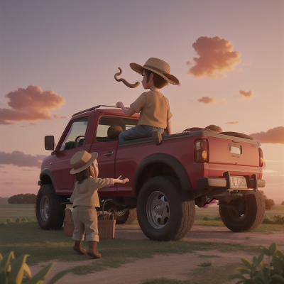 Image For Post Anime, musician, car, sunset, farmer, elephant, HD, 4K, AI Generated Art