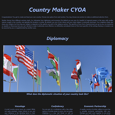 Image For Post Country Maker CYOA by Suspense_is