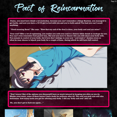 Image For Post Pact of Reincarnation cyoa from /tg/