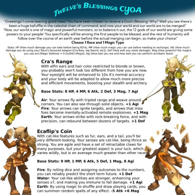 Image For Post Twelve's Blessing CYOA