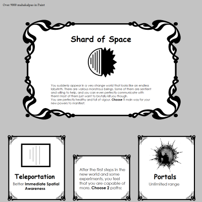 Image For Post Shard of Space CYOA from /tg/