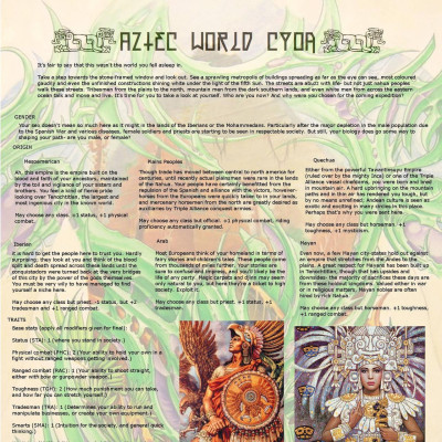 Image For Post Aztec World CYOA