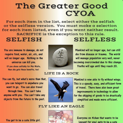 Image For Post The Greater Good CYOA