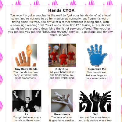 Image For Post Hands CYOA by Femdo