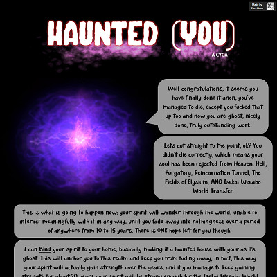 Image For Post Haunted (You) CYOA from /tg/