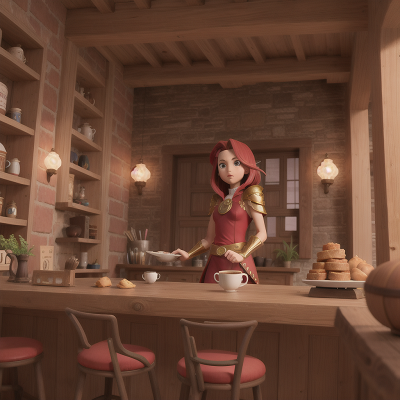 Image For Post Anime, gladiator, phoenix, space, coffee shop, pirate, HD, 4K, AI Generated Art