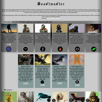 Image For Post Beastmaster CYOA