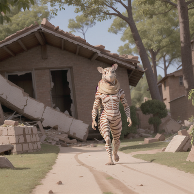 Image For Post Anime, mummies, earthquake, bird, zebra, kangaroo, HD, 4K, AI Generated Art