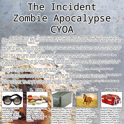 Image For Post The Incident Zombie Apocalypse CYOA (by BustiestAmazon)