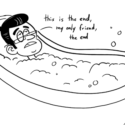 Image For Post | 4chan request: Vic takes a depressing bath
