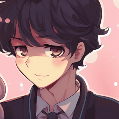Image For Post | Two characters, watercolor-like textures, wearing matching lock and key pendants, tender smiles. kawaii anime matching pfp couple pfp for discord. - [anime matching pfp couple, aesthetic matching pfp ideas](https://hero.page/pfp/anime-matching-pfp-couple-aesthetic-matching-pfp-ideas)