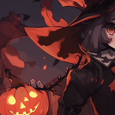 Image For Post Mysterious Duo - unique halloween matching pfp left side