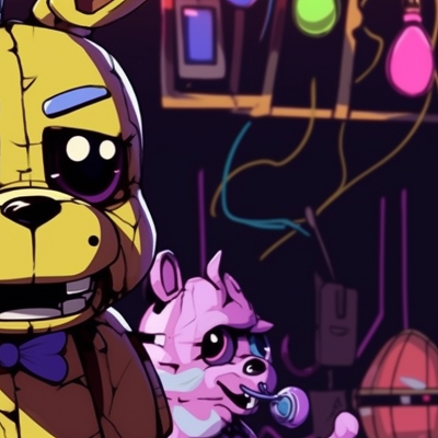 Image For Post | Two FNAF characters, dim lighting and monochrome color palette, standing guard. fnaf matching pfp character pairing pfp for discord. - [fnaf matching pfp, aesthetic matching pfp ideas](https://hero.page/pfp/fnaf-matching-pfp-aesthetic-matching-pfp-ideas)