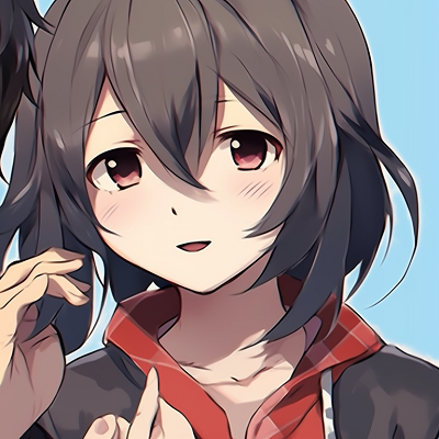 Image For Post | Hori and Miyamura, minimalist style, quiet expressions indicating their silent understanding and mutual support. horimiya character profiles pfp for discord. - [horimiya matching pfp, aesthetic matching pfp ideas](https://hero.page/pfp/horimiya-matching-pfp-aesthetic-matching-pfp-ideas)