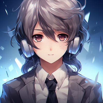 Image For Post | Anime boy with starry eyes, detailed eyes and soft color gradients anime cute pfp for boys - [Best Anime Cute PFP Sources](https://hero.page/pfp/best-anime-cute-pfp-sources)