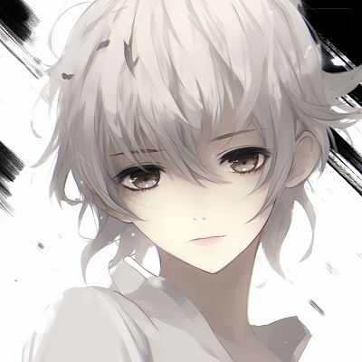 Image For Post | Artistic rendition of an anime boy in white, unique art style with striking line art. stylish anime pfp boy in white - [White Anime PFP](https://hero.page/pfp/white-anime-pfp)