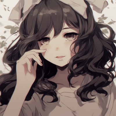 Image For Post | Anime girl with elegant long hair, soft colors and detailed backgrounds. aesthetic anime pfp girl character ideas - [Ultimate Anime PFP Aesthetic](https://hero.page/pfp/ultimate-anime-pfp-aesthetic)