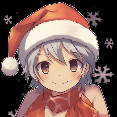 Image For Post | Naruto showcasing Christmas spirit, the contrast of festive red and his usual orange. anime character christmas pfp - [christmas anime pfp](https://hero.page/pfp/christmas-anime-pfp)