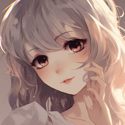 Image For Post | Profile picture of anime girl with ethereal features, soft color palette and gentle gradients. stylized girl anime pfp - [Girl Anime PFP Territory](https://hero.page/pfp/girl-anime-pfp-territory)