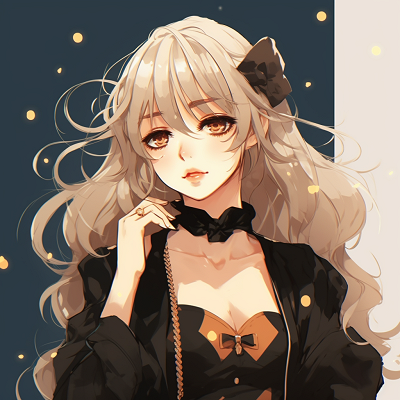 Image For Post | Artful anime profile picture focusing on the fine lines, subtle color palette, and sophisticated style. chic aesthetic anime pfp - [Aesthetic PFP Anime Collection](https://hero.page/pfp/aesthetic-pfp-anime-collection)