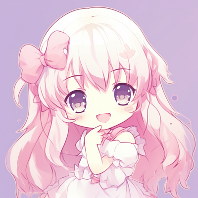 Image For Post | A chibi girl in a cheerful pose, pastel colors, and exaggerated cuteness. top tier kawaii anime pfp - [kawaii anime pfp universe](https://hero.page/pfp/kawaii-anime-pfp-universe)