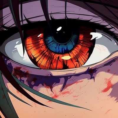 Image For Post Anime Eyes Alight with Determination - pfp anime eyes male art