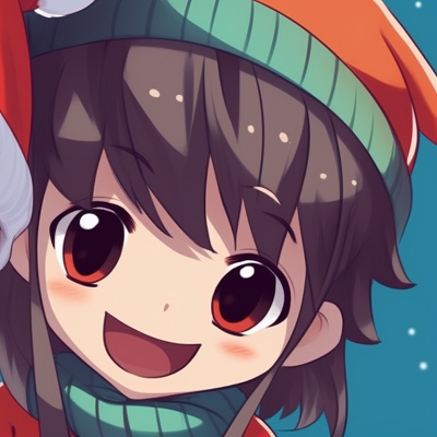 Image For Post | Two characters under a hanging mistletoe, detailed features, and muted holiday colors. animated christmas matching pfp pfp for discord. - [christmas matching pfp, aesthetic matching pfp ideas](https://hero.page/pfp/christmas-matching-pfp-aesthetic-matching-pfp-ideas)
