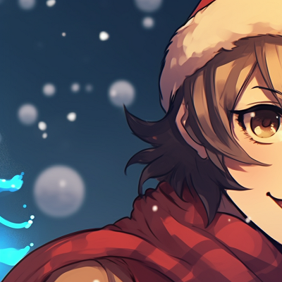 Image For Post | Two characters in snowy backgrounds, one holding a snowball, soft colors and playful aura. unconventional christmas matching pfp pfp for discord. - [christmas matching pfp, aesthetic matching pfp ideas](https://hero.page/pfp/christmas-matching-pfp-aesthetic-matching-pfp-ideas)