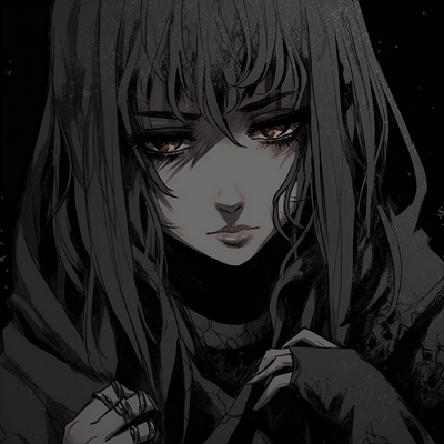 Image For Post | Brooding anime character steeped in shadow, intricate line work and dramatic lighting. exceptional darkness anime pfp pfp for discord. - [Darkness Anime PFP Collection](https://hero.page/pfp/darkness-anime-pfp-collection)