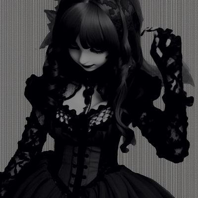 Image For Post Gothic Anime Character in Shadow - gothic dark aesthetic pfp