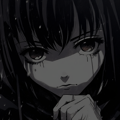 Image For Post | Eyes of an anime character in the darkness, with a focus on dark aesthetics. foreboding dark aesthetic pfp pfp for discord. - [Dark Aesthetic PFP Collection](https://hero.page/pfp/dark-aesthetic-pfp-collection)