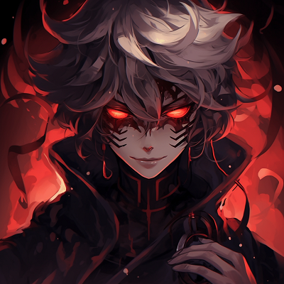 Image For Post | Anime demon character with mysterious glowing eyes, high contrast, and detailed strokes. prime anime demon pfp pfp for discord. - [Anime Demon PFP Collection](https://hero.page/pfp/anime-demon-pfp-collection)